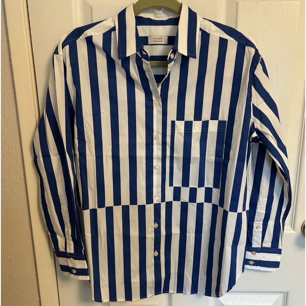 AYR Deep End Marais Blue Regatta Stripe, S - Picture 5 of 8